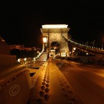 Bild0152 - Budapest - Kettenbrücke bei Nacht